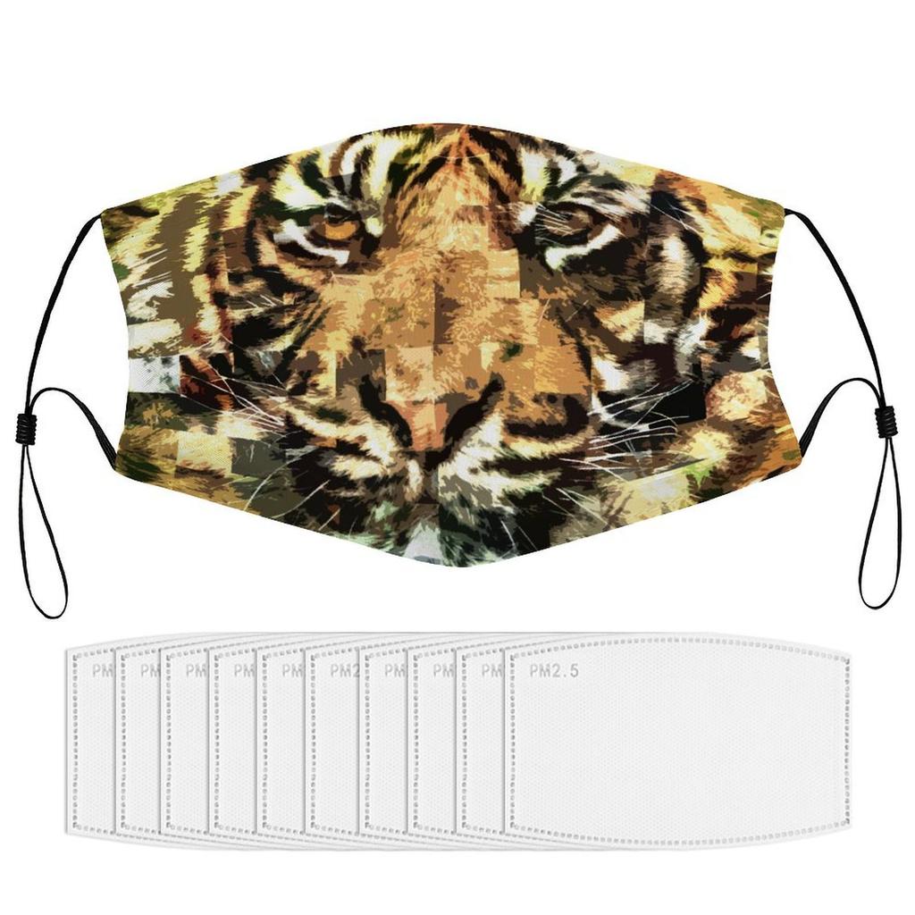 1Pack Flexible Nylon Dust Mask With Replaceable 5/10/15 Filters Delivering Breathable Protective Performance For Everyday Activities