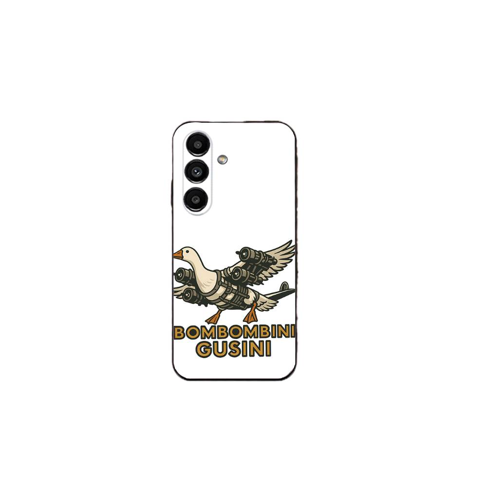Animals Italian Brainrot   Phone Case For Samsung S25,S24,S23,S22,S21,S20,Ultra,Plus,FE Black Soft Cover