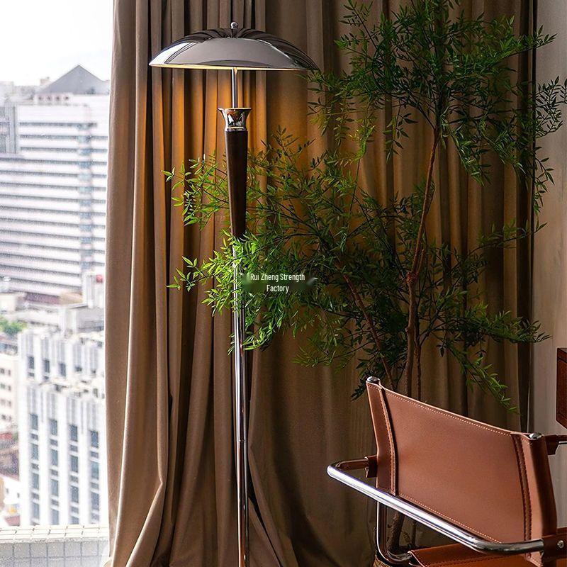 Vintage American Bauhaus Solid Wood Table Lamp for Living Room, Study, Bedroom, or Bedside - Simple Retro Decor.