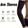 Cooling Compression Arm Sleeves for Men Women - 4-Way Stretch, Breathable Mesh Panels, Ergonomic Design for Outdoor Sports, Workouts & Daily Comfort