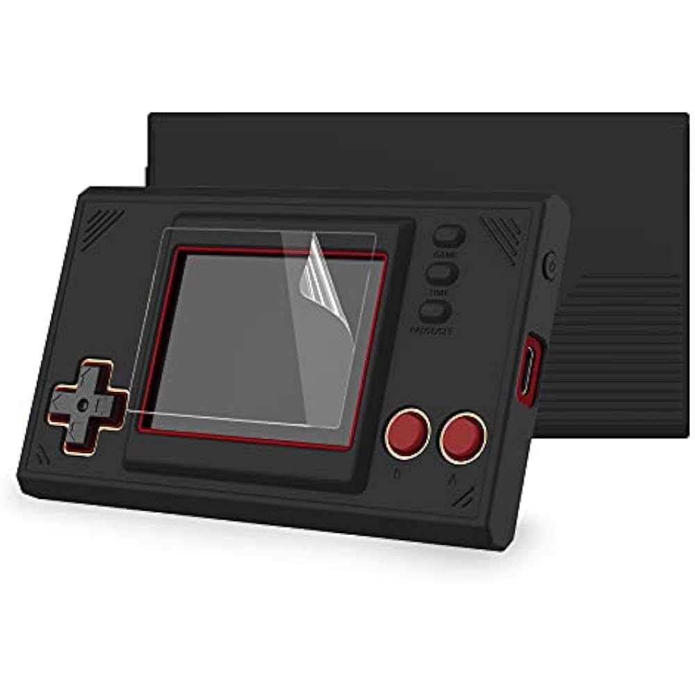 PlayVital Nintendo Game & Watch: Super Mario Bros Compatible Silicone Cover Protective Case and S...