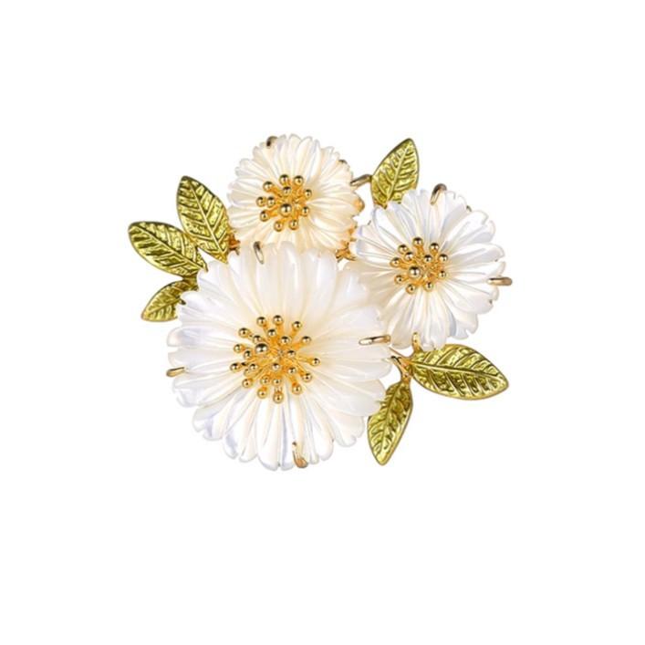 

Модная брошь, Брошь, Брошь для костюма, Аксессуар One Size белый