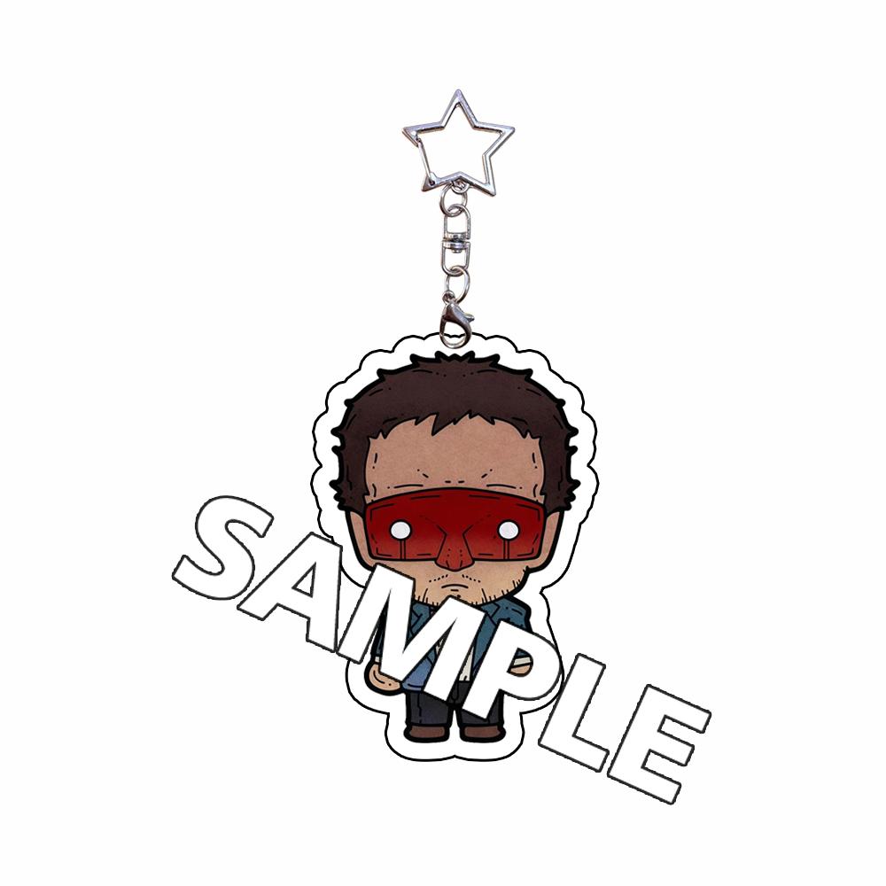 

For Kaiman Nikaido Shin Noi En Ebisu Fujita Acrylic Keychain Custom Cartoon Exquisite Backpack Pendant Accessories Festival Gift