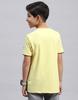 Monte Carlo Boys Printed Round Neck Cotton Blend T-Shirt