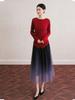 Autumn/Winter Slimming Round Neck Wool Knitwear Top