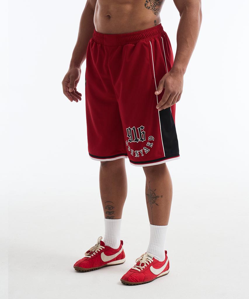 HDEX 916 Classic Basketball Shorts (Red)