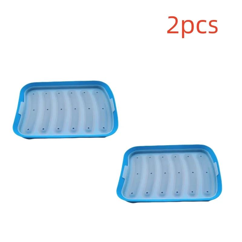 Silicone Sausage Mould  Home Ham Hot Dog Making Tray Household Cake Baking Molds with Lid Kit Tools