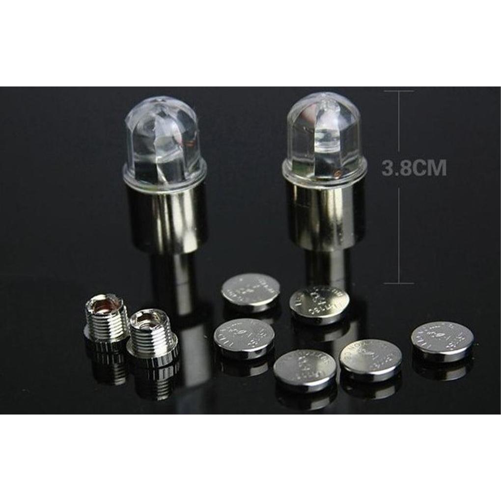 2Pcspiece Easy To Install Car Motorcycle Tire Light Effortless Safety Upgrade For Bike LED Light Cap