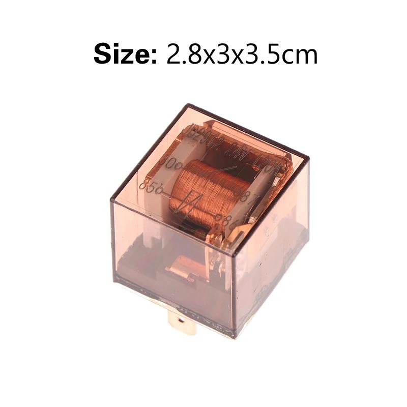 DC 12V 24V Waterproof Automotive Relay 4Pin 5Pin SPDT Car Control Device Relays 40A 60A 120A Car Relays High Capacity Switching