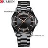 CURREN 8429 Men's Waterproof Steel Quartz Business Watch