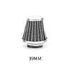 1pc Universal 35-60mm Motorcycle Tapered Air Filter Cleaner Dirt Pit High Air Flow Filter Conical Air Filter Dirt Cleaner Air Filters 7