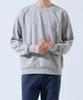 TOPBOY [Non-Fleece Or Fleece-Lined] Basic Standard Fit Plain Sweatshirt Gray