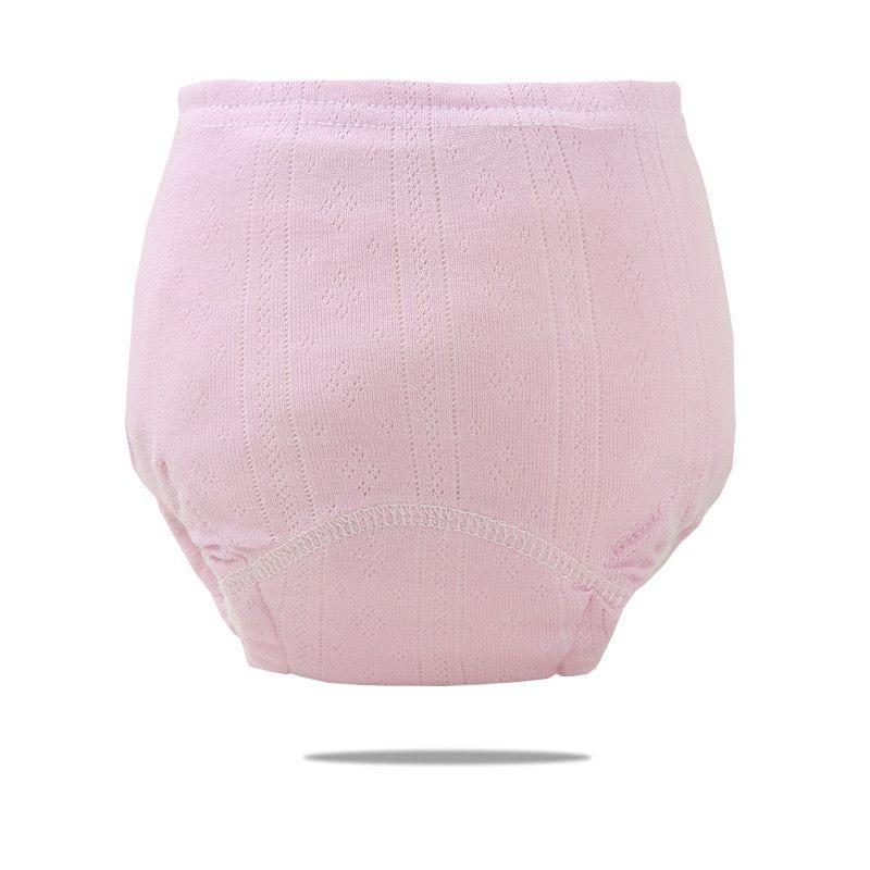 5PC Training Pants Baby Diapers Solid Color Washable Underwear Baby Boy Girl Cloth Diapers Reusable Nappies Infant Panties