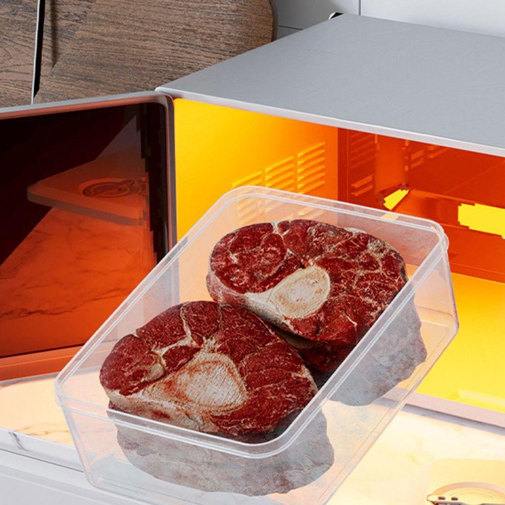 Antibacterial Frozen Organizer Fruit Meat Vegetable Fresh-keeping Box Refrigerator Storage Box