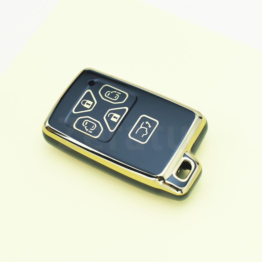 4/5 Buttons Tpu Car Key Case Cover Remote Fob Shell Holder For Toyota Rav4 Premio Auris Rukus Vanguard Estima Alphard Vellfire