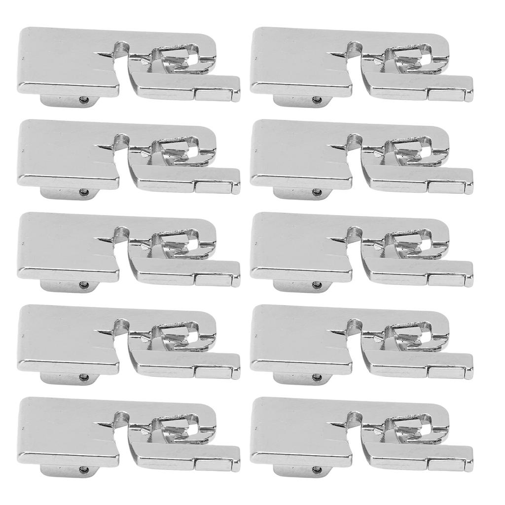 10 Stück Rollsaum Nähfuß Edelstahl Haushalt Original Rollspitze Nähfuß