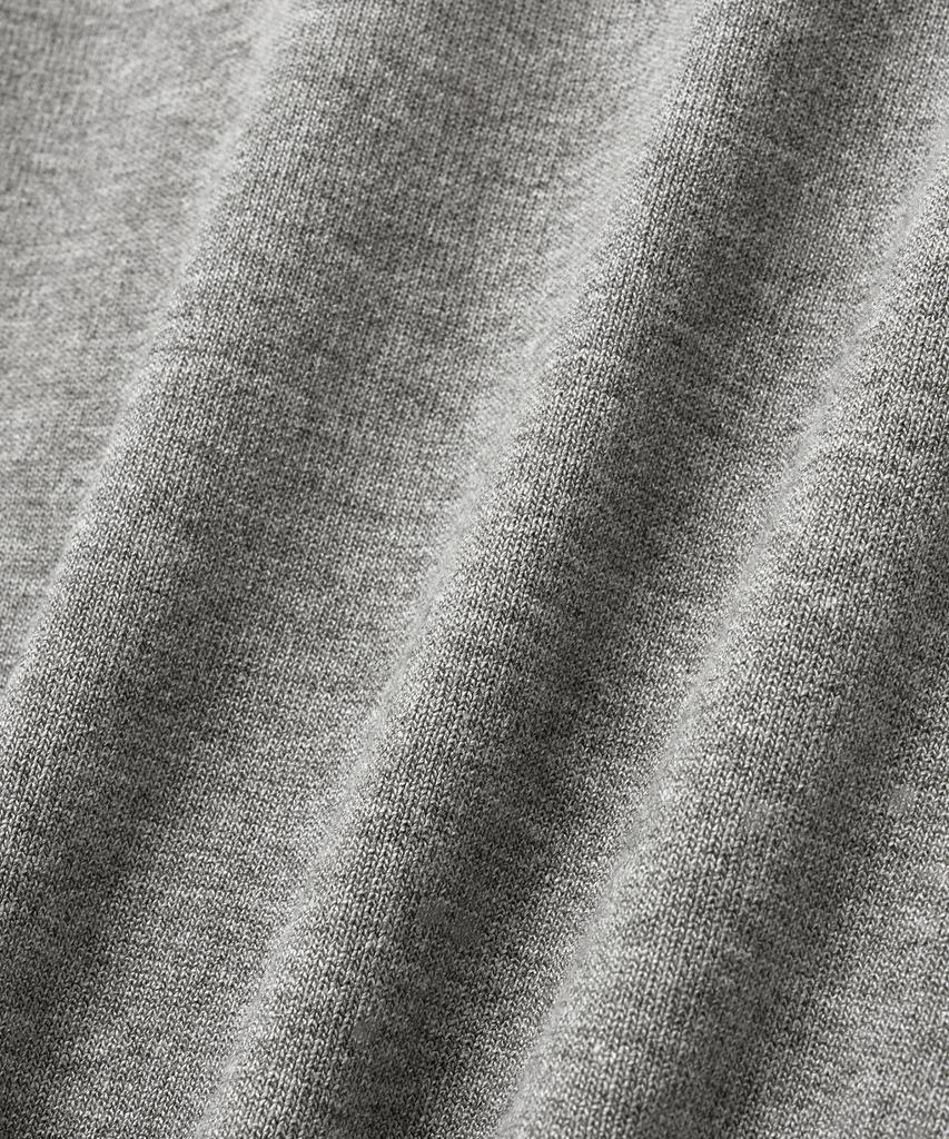 Noirer Layered Knit Shirt Cardigan (Gray)