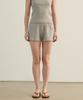 AVAM HOME Flower Eyelet Cotton Shorts Gray
