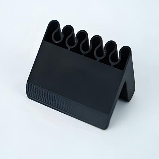 3D Printed Multi-Slot Cable Holder Desktop Cord Organizer Cord Clip with Wave-Shaped Slots