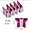 Nail Extension Paper Forms - Square Butterfly UV Gel & Acrylic, 20 To 100 Pcs