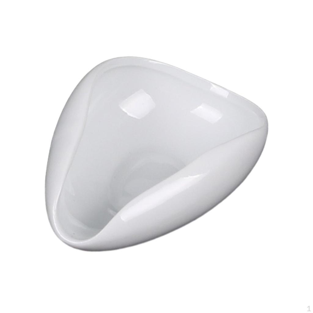 Coffee Bean Dosing Cup Ceramic Single Tray Kitchen Modern Tea Accessory Weighing