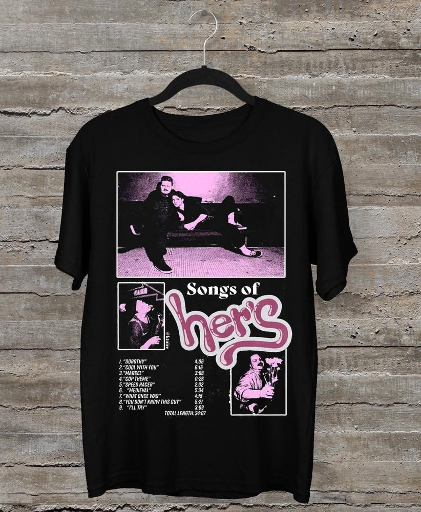 NEW Her s Band Songs Of Her s Vintage Album Black All Size t-Shirt AC2598 Unisex T-Shirt M