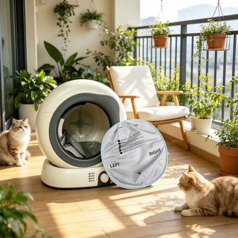 Cats Litter Pans Tray for Older Cats Waterproof Small Smooth Surfaces Not Odor Safe for Kittens Easy Cleaning