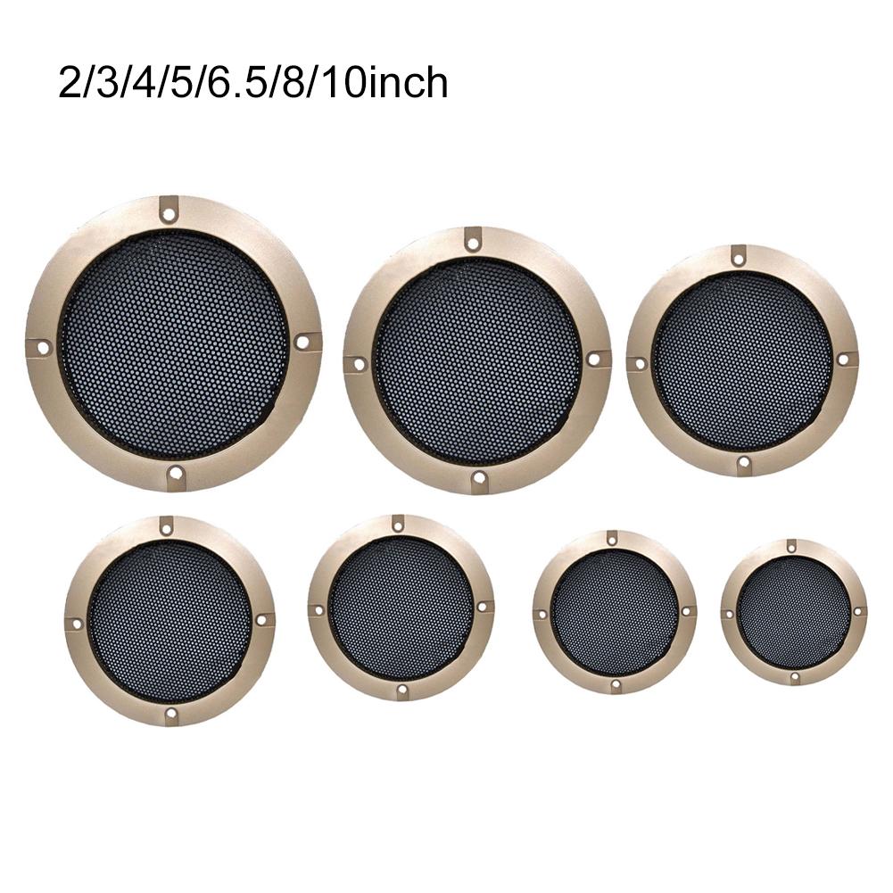 Gold Mesh Enclosure Speaker Net Cover Cold Rolled Steel Wire Mesh
