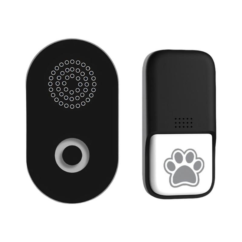 

Battery Easy Wireless Doorbell 38 Melodies Loud Volumes Strong Signal Penetration Home Security Alarm Ideal for Elderly чорний
