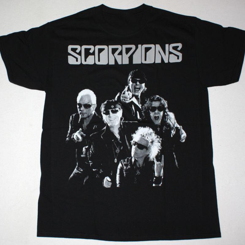 

New Scorpions Band Members Black Short Sleeve Size S-345XL Shirt Unisex T-Shirt M