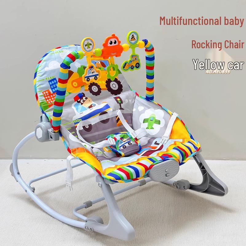 Multi-functional Newborn Rocking Chair with Music & Vibration - Perfect Calming Cradle & Toy for First Birthday