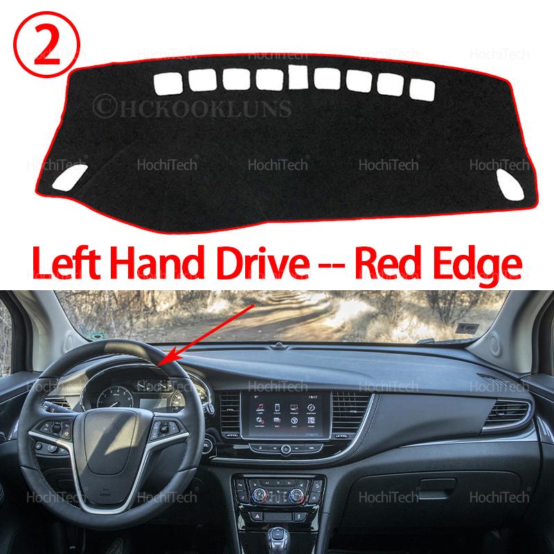 Dashboard Cover for Opel Vauxhall Mokka Vauxhall Mokka X J13 2017~ Anti-dirty Mat Pad Sunshade Dashmat Protect Accessorie