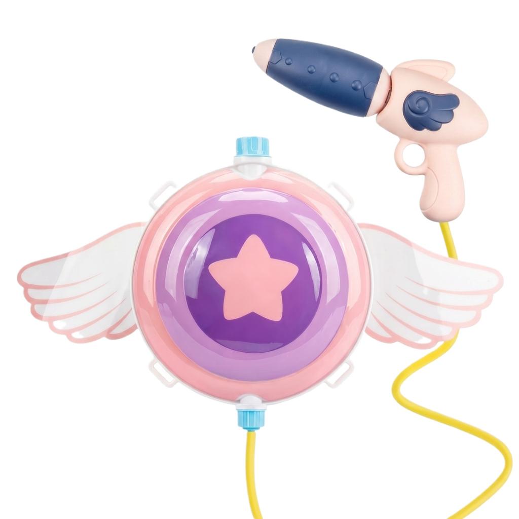 New Children's Backpack Water  Toy Summer Pull-out Water  Beach Water Fight Squirt  Water Toy