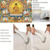 VIKAMA Buddha Shakyamuni Tangka Gobelín Čajovna Zen Obývací pokoj Zadní stěna Dekorace místnosti