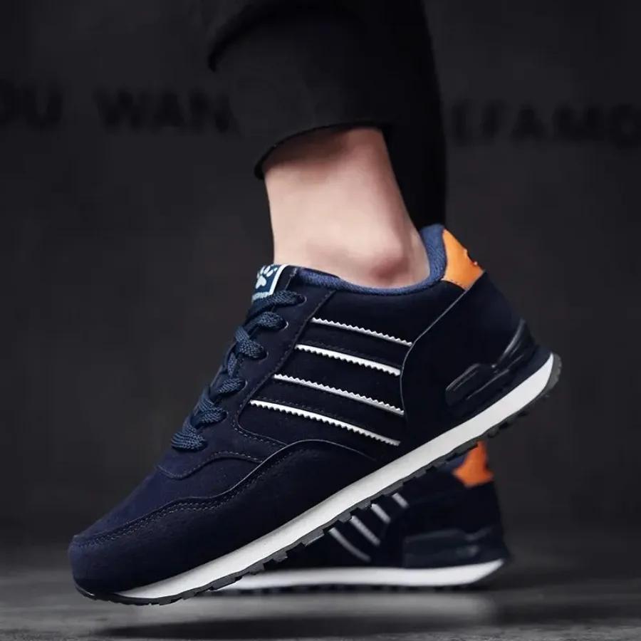 Artificial Leather Men Causal Shoes Male Spring Men Casual Light Shoes Sneakers Lac-up Flats Breathable Outdoors Sapato Sneakers