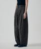 Teulimingbeodeu Leopard Curved Balloon Fit Denim Pants [ Multi ]