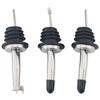 Stainless Steel Wine Olive Oil Pourer Dispenser Spout Glass Bottle Pourer Cap Spout Stopper Mouth Dispenser Bartender