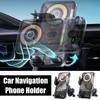 Car Wireless Charger Magnetic Auto Car Holder Phone Mount For Samsung Infrared Induction 15W Fast Charging Station