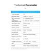 Professional CO Meter Carbon Monoxide Detector High Precision Sensor Professional Gas Analyzer Air Quality Tester Temperature and Humidity for Home