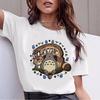 Anime Totoro T Shirt Women Top Tee Shirts Spirited Away T-Shirt Tshirt Korean Style Kawaii 90S Graphic Harajuku Female Ulzzang