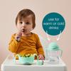 b.box Leak-Proof Straw Mug, Drink from Any Angle, Baby Gift [Authentic b.box Product] [Sippy Cup] (Ocean, 1 Cup)