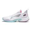 Li-Ning Super Lightweight 2024 Color Cloud Shock Absorption Non-Slip Lightweight Rebound Low-Top Basketball Shoes Men sneaker Standard-White ABAU011-4
