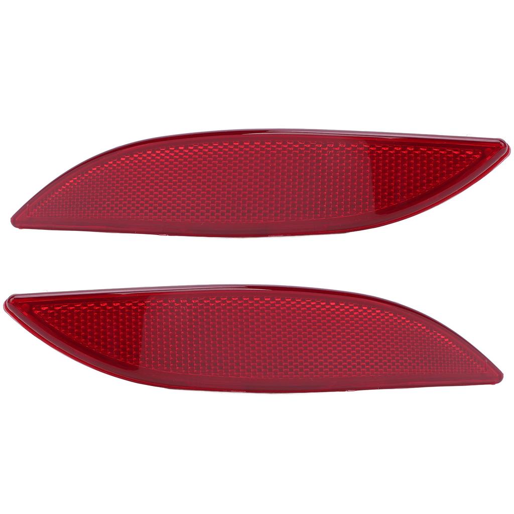 Rear Bumper Reflector Lens Promote Driving Safety Red Back Bumper Trim Reflector for MEGANE MK3 2008
