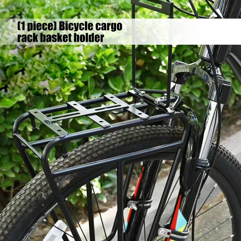 Universals Bike Cargo Rack Heavy Type Alloys Bicycles Carriers Basket For Mountain Folding Bikes Easy Installation