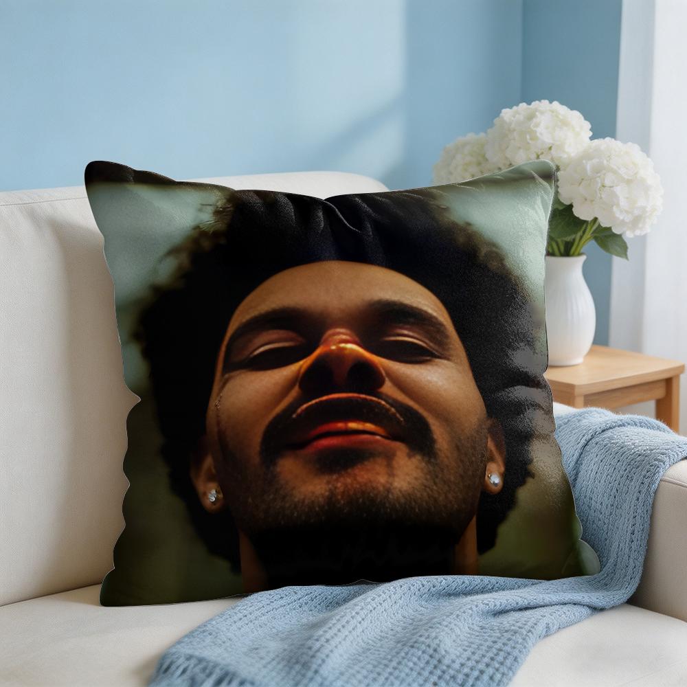 Rapper The WWeeknd Cushion Cover Square Pillow Bedroom Sofa Leisure Comfort Living Room Home Decoration X