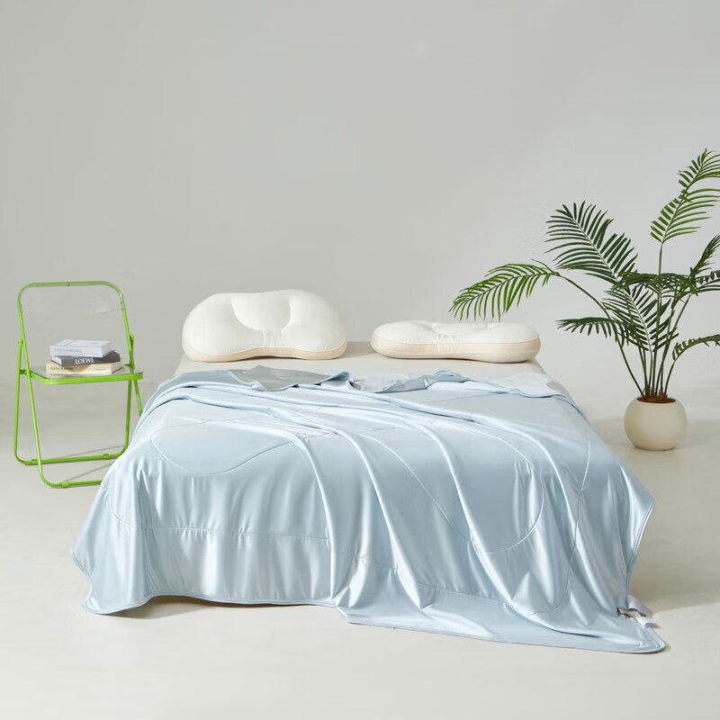 Belle Anna Tussah Silk Cooling Washable Summer Quilt