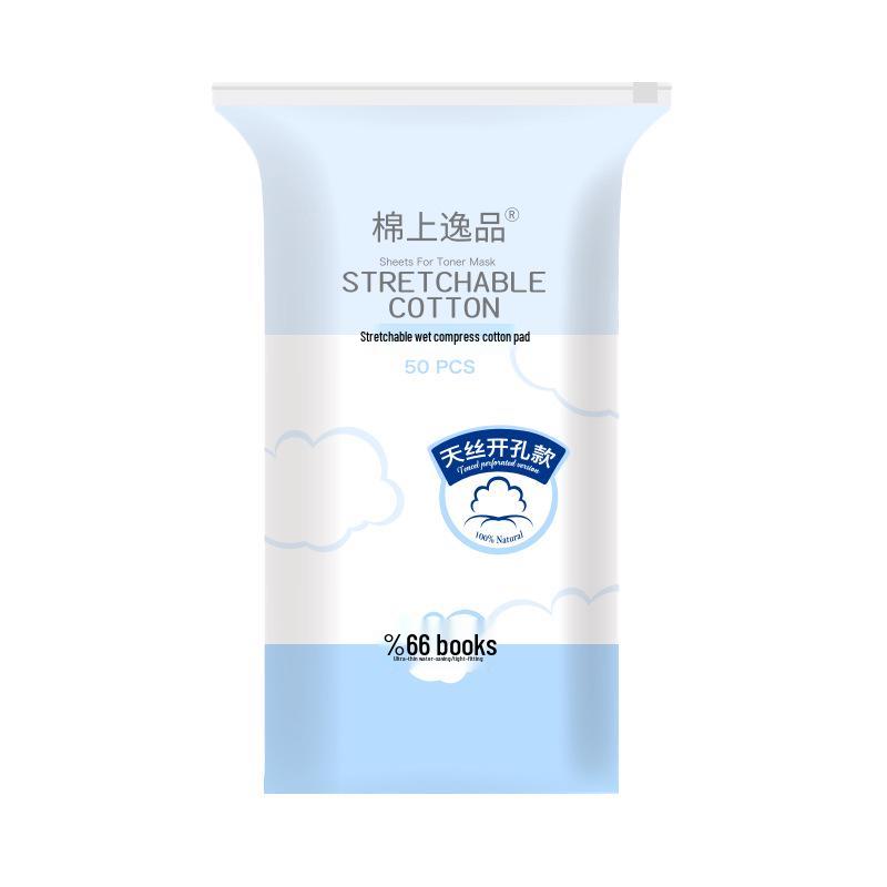 Stretchable Pore-Opening Cotton Pads for Makeup and Salon Use
