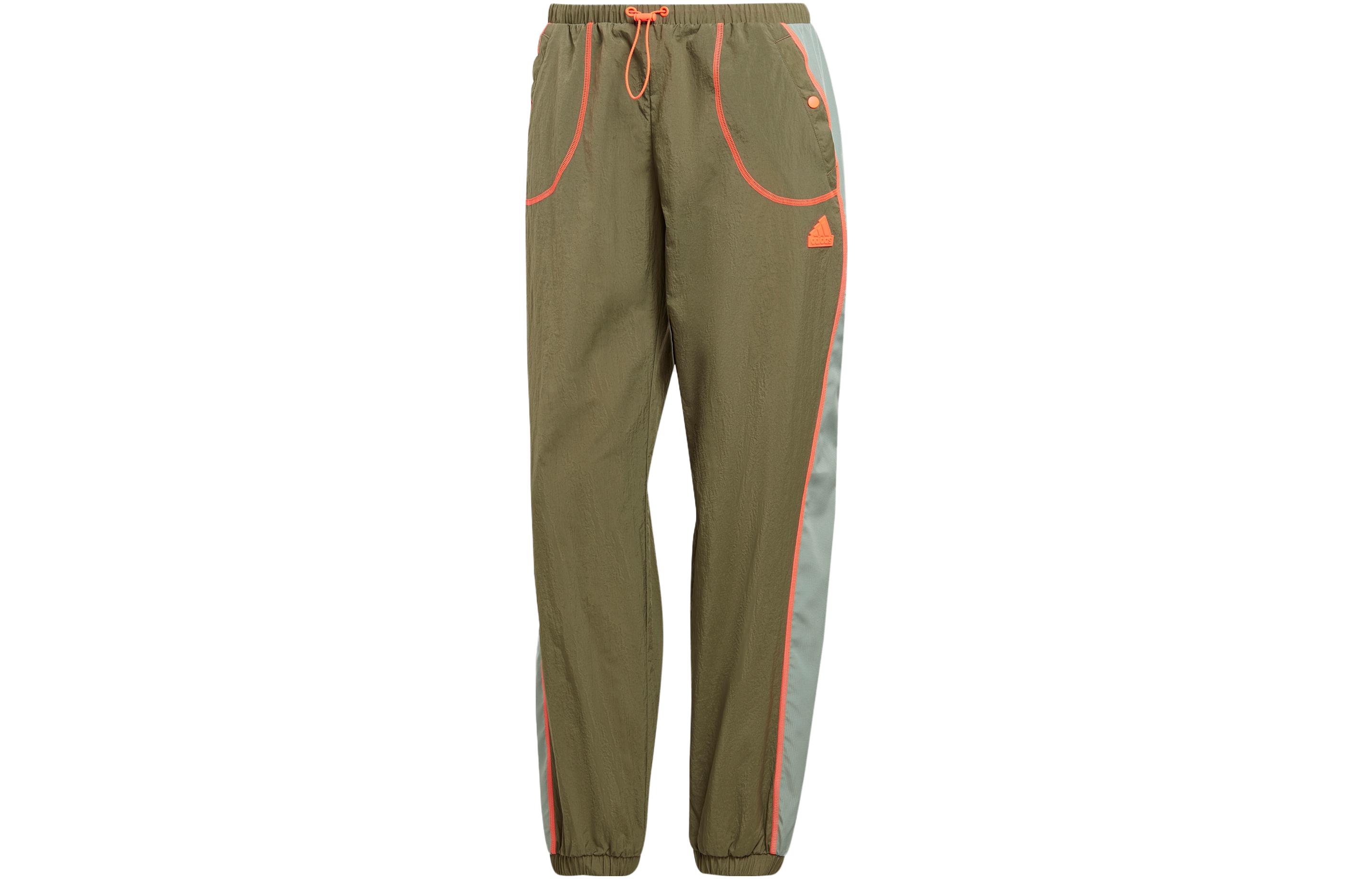 Adidas Casual Pants Women s Strata Olive Green Moderate Cuffed Pants IP3738 M