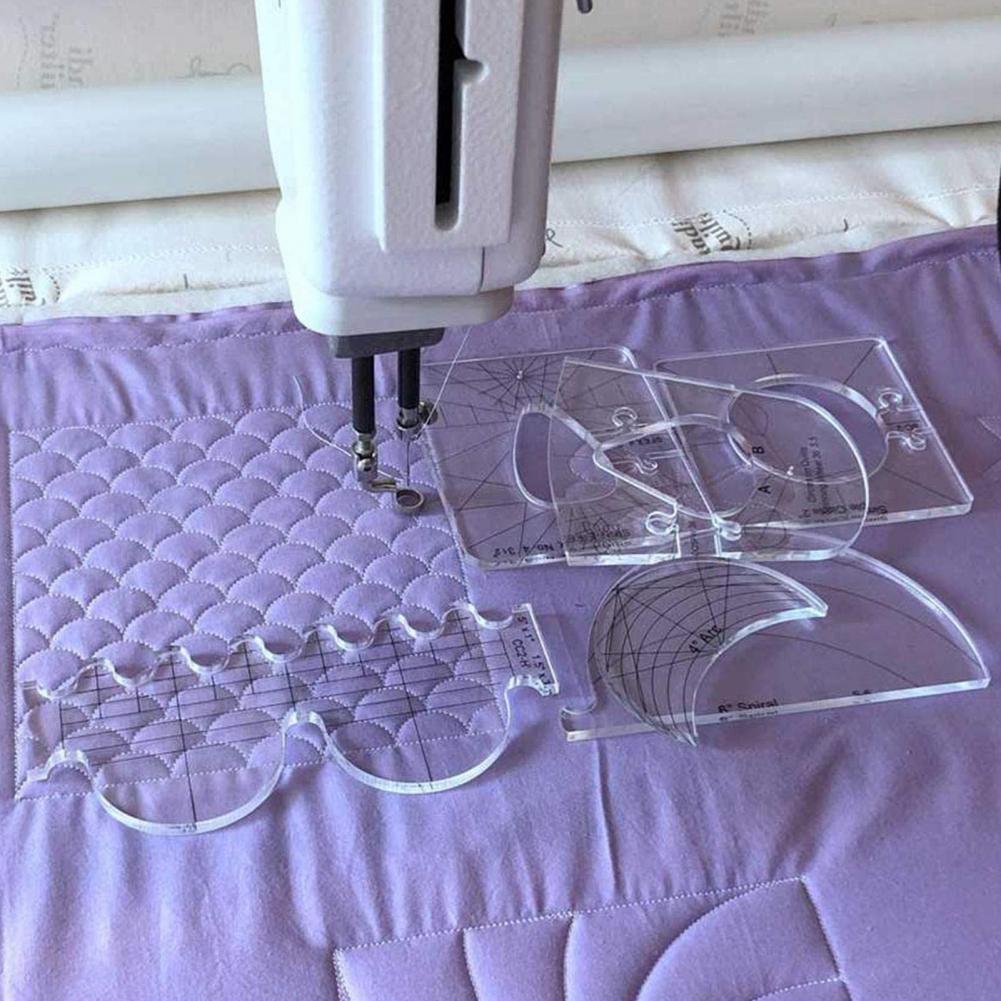 High Quality Multifunction Quilting Tailor Craft Sewing Patchwork Ruler DIY Easy to Use Quilting Ruler for Household