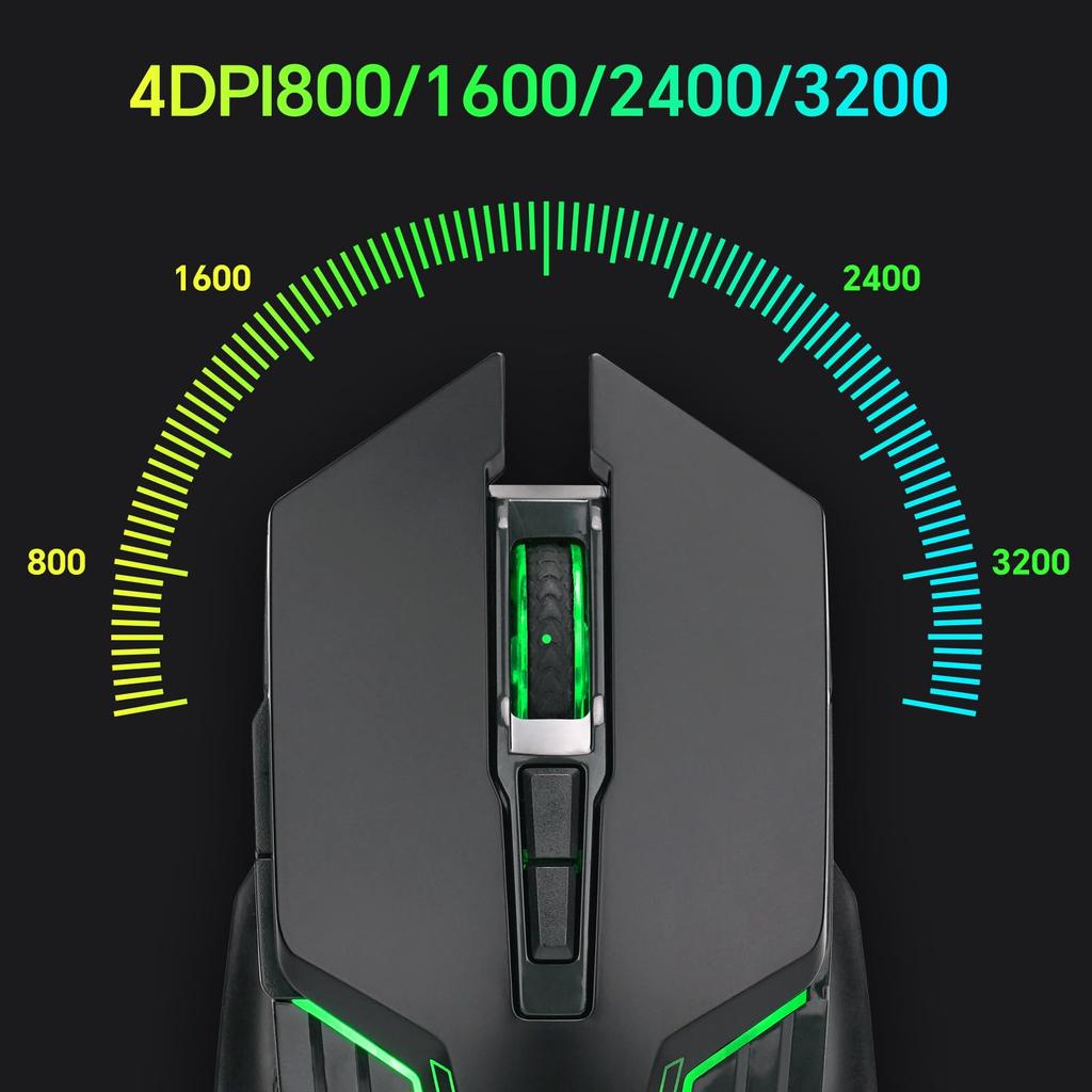 Wireless Gaming Keyboard and Mouse Set, Rechargeable, 90 Keys, LED Backlit RGB, 2.4GHz Wireless, Japanese Layout, Large Capacity, 4 DPI Levels,
